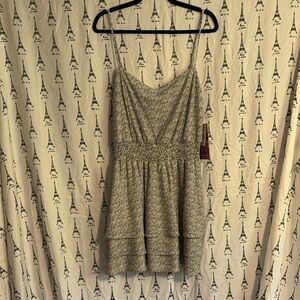 Black and White Women's Dress